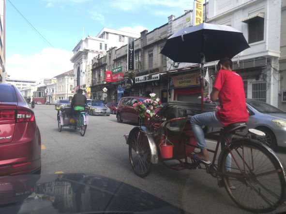 Penang rickshaws